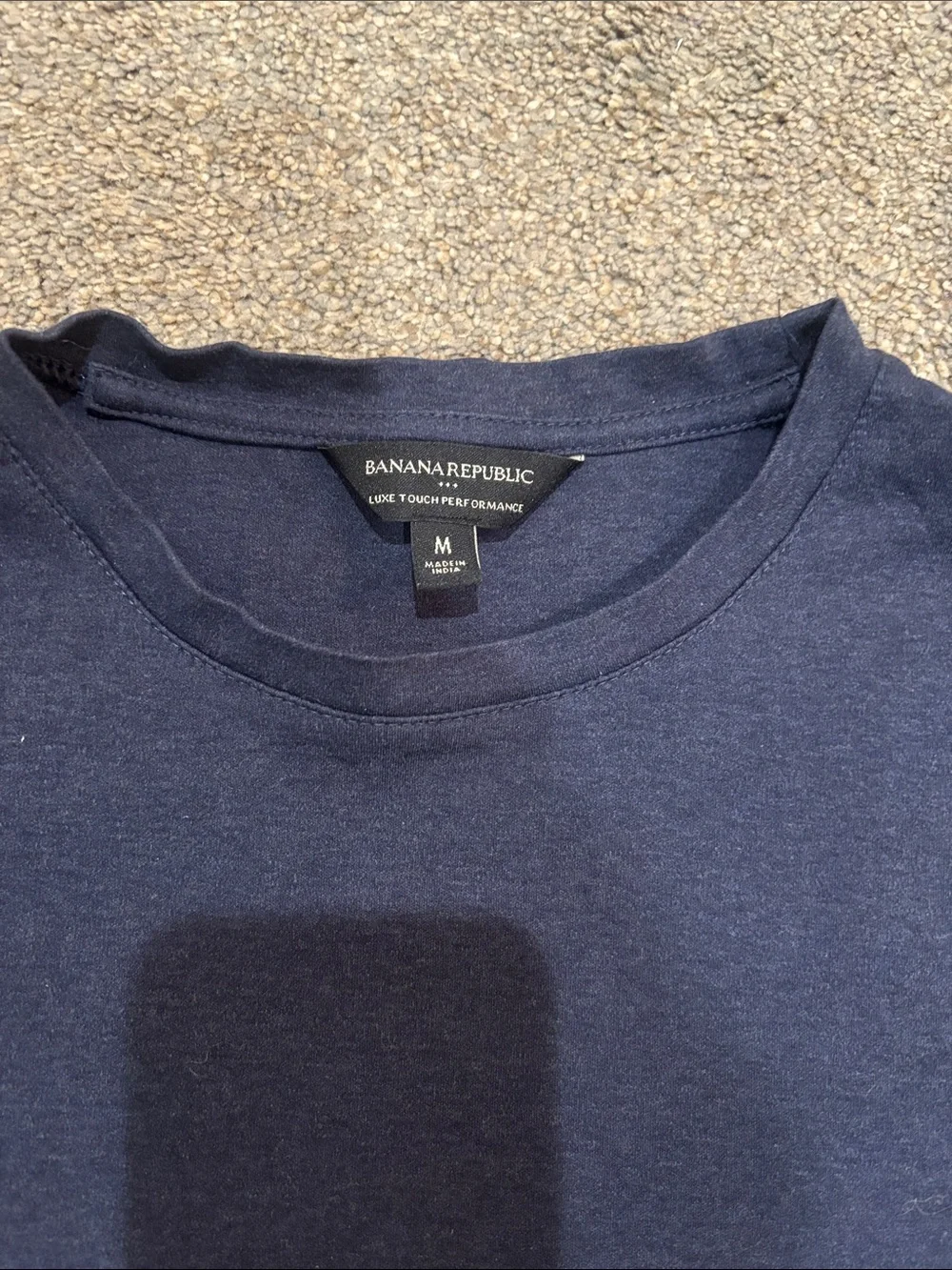 Banana Republic Men's Navy Crewneck Sweater